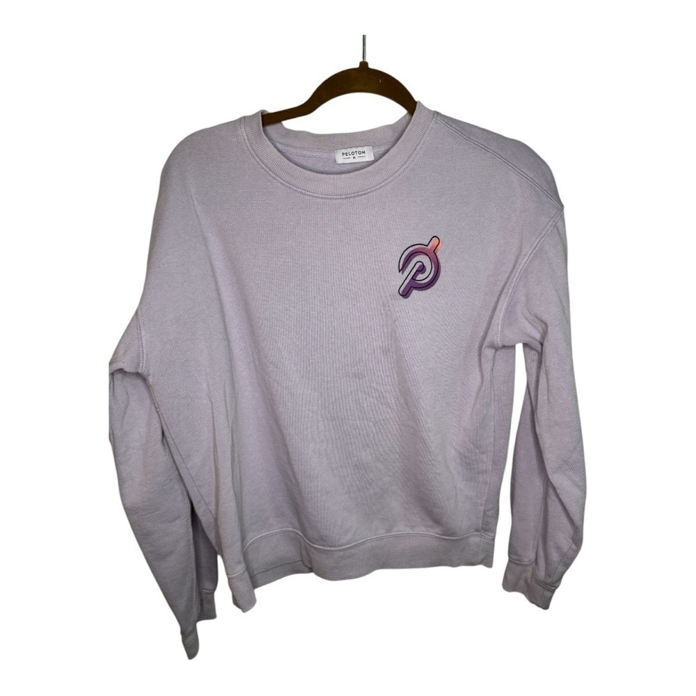 Peloton Purple Crewneck Sweatshirt